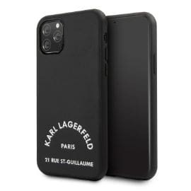 Torbica Karl Lagerfeld PU Leather ST Guillame za iPhone 11 Pro Max 6.5 crna (KLHCN65NYBK)