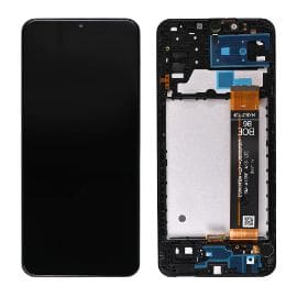 LCD za Samsung A137F/Galaxy A13 (GH82-29228A) + touch screen + frame Black FULL ORG-SP