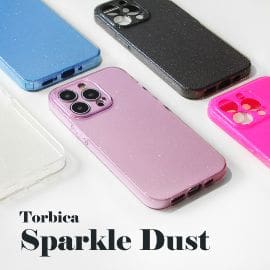 Torbica Sparkle Dust za iPhone 13 Mini 5.4 crna