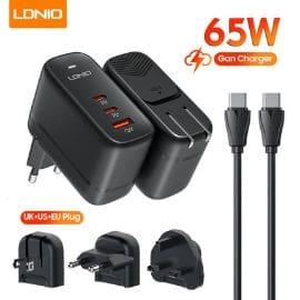 Kucni punjac sa adapterima LDNIO Q366 GaN QC3.0