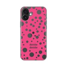 Torbica Silikonska Print Skin za iPhone 16 Plus 6.7 Dottie Dottie Pink