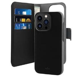 Torbica Puro novcanik 2u1 za iPhone 14 Pro 6.1 crna