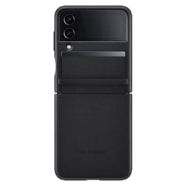 Samsung torbica kozna na preklop za Galaxy Z Flip 4 5G crna (EF-VF721-LBE)