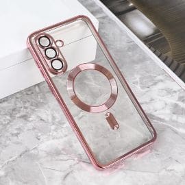 Torbica Magsafe Lux za Samsung A366B Galaxy A36 5G roze