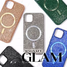 Torbica Magsafe Glam za iPhone 13 Pro Max 6.7 zelena