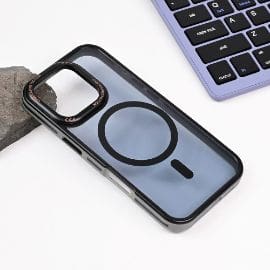 Torbica Magsafe Trendy za iPhone 16 Pro 6.3 crna