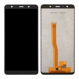 LCD za Samsung A750F/Galaxy A7 2018+touch screen crni OLED