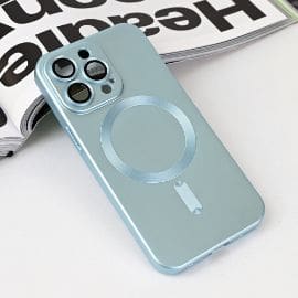 Torbica Magsafe Chrome za iPhone 13 Pro 6.1 plava