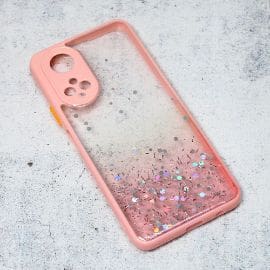 Torbica Frame Glitter za Honor X7 roze