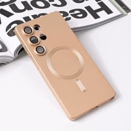 Torbica Magsafe Chrome za Samsung S938B Galaxy S25 Ultra zlatna