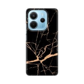 Torbica Silikonska Print za Xiaomi Redmi Note 14 4G (SRB) All Black