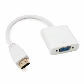 Adapter HDMI M na VGA Z beli JWD-HDMI7