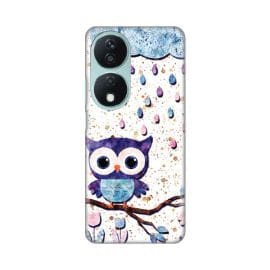 Torbica Silikonska Print Skin za Honor X7b Owl
