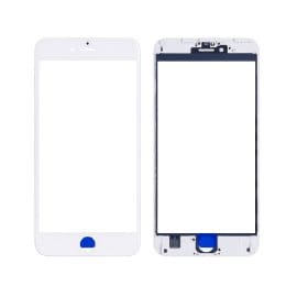 Staklo touch screen-a + frame + OCA Iphone 6S Plus Belo (Crown Quality)