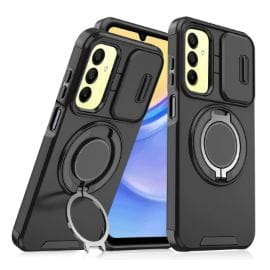 Torbica CamShield Ring stand za Samsung A165F Galaxy A16 crna