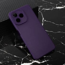 Torbica Teracell Giulietta za Realme Note 50 mat tamno ljubicasta