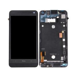 LCD za HTC ONE/M7+touch screen+frame crni