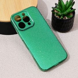 Torbica Sparkle Dust za iPhone 16 Pro 6.3 zelena