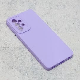 Torbica Silikon Pro Camera za Samsung A525F/A526B/A528B Galaxy A52 4G/A52 5G/A52s 5G ljubicasta