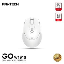 Kancelarijski mis Fantech W191s Go beli