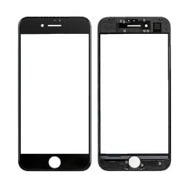 Staklo touch screen-a+frame+OCA za Iphone 7 crno AAA