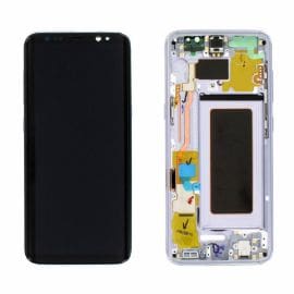 LCD za Samsung G950/Galaxy S8 + touch screen + frame Violet Service Pack ORG/GH97-20473C