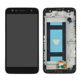 LCD za LG X Power 2+touch screen crni+frame