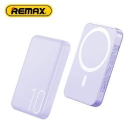 Power bank prenosiva baterija Magsafe REMAX Usion Series RPP-65 PD 20W + QC 15W Fast Charging 10000mAh ljubicasti