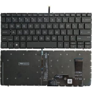 Tastatura za laptop HP 830 G9 840 G9 845 G9 830 G10 840 G10 Firefly 14 G9 G10 mali enter backlight