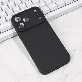 Torbica Silikon Pro Camera za iPhone 17 Pro Max 6.9 crna