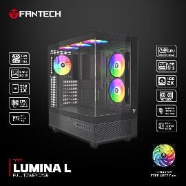 Kuciste Gaming Fantech CG86 Lumina L crno