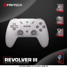 Joypad wireless Fantech WGP12S Revolver III sivi