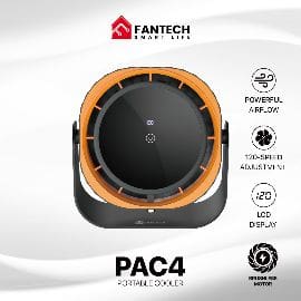 Prenosni ventilator Fantech PAC4 crni
