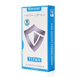 Zastitno staklo Tempered glass Teracell Titan 2.5D 10u1 za iPhone 17 Pro Max 6.9 crni