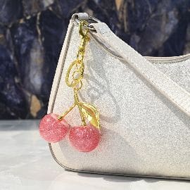 Privezak Cherry roze