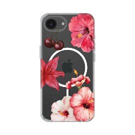 Torbica Print Magsafe za iPhone 16e 6.1 Hibiscus