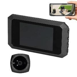 Video pametno zvono JWD Cat Eye za vrata ugradno Wireless
