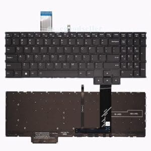 Tastatura za laptop Lenovo Legion 5 Pro 16ARH7 16ARH7H 82RY 82RG RGB backlight mali enter