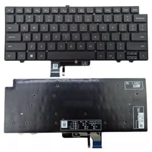 Tastatura za laptop Dell Latitude 7340 P178G 7440 P174G 7640 P126F mali enter, backlight