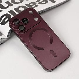 Torbica Magsafe Chrome za iPhone 17 Pro 6.3 bordo