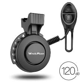Elektricno zvono Wind & Moon T-002 za elektricni trotinet/bicikl 120db