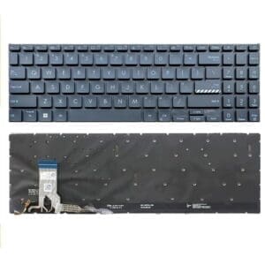 Tastatura za laptop Asus Vivobook Go 15 OLED E1504FA E1504GA mali enter backlight